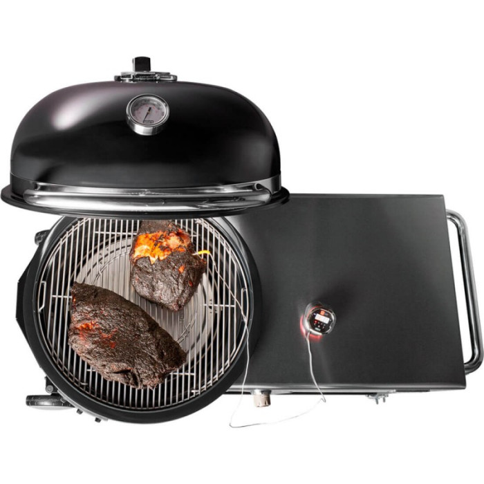 Вугільний гриль Weber Summit Kamado S6 61 см, чорний