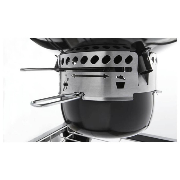 Вугільний гриль Weber Summit Kamado S6 61 см, чорний