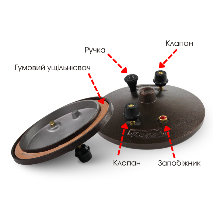 Афганський казан-скороварка 5 л комбінований Rashko Baba