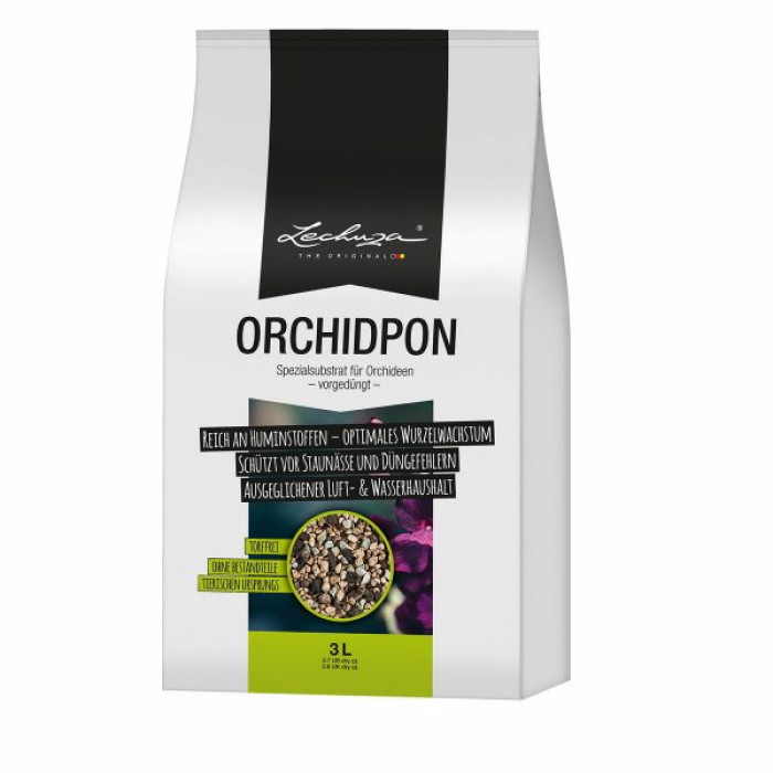 Субстрат Lechuza для орхiдей Orhidpon 3л