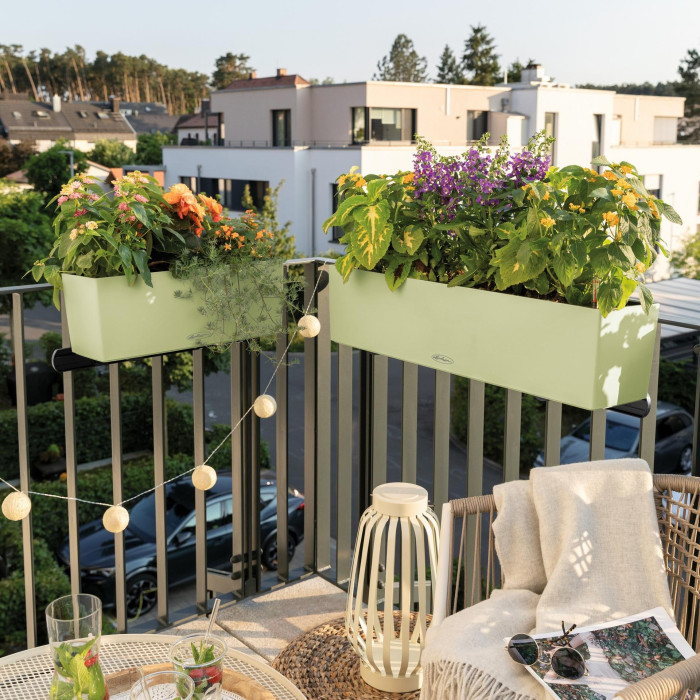 Вазон Lechuza BALCONERA Color 80, светло-зелёный
