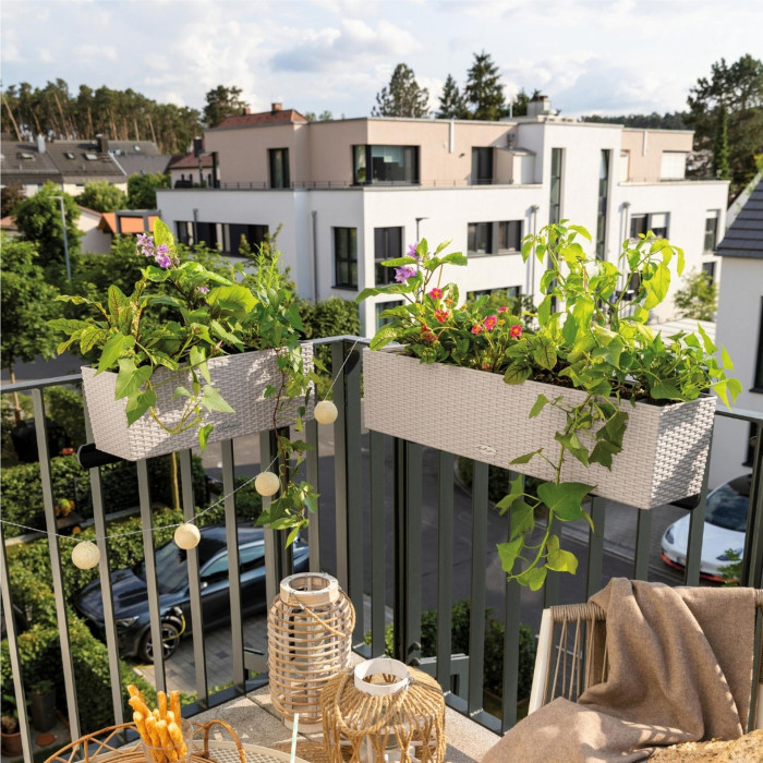 Вазон Lechuza BALCONERA Cottage 40, песочно-коричневый