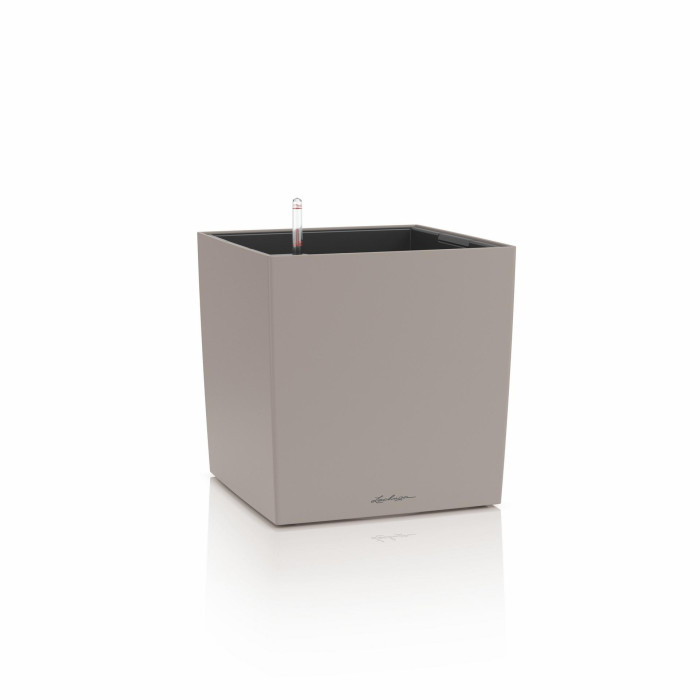 Вазон Lechuza CUBE Color 30, песочно-коричневый