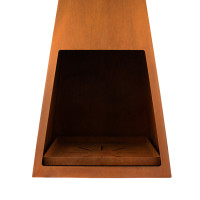 Кострова чаша-костер OXA Taper з CorTen (чаша для вогню)