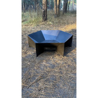 Кострова чаша Mzavod Аура 100х100х30см 4мм