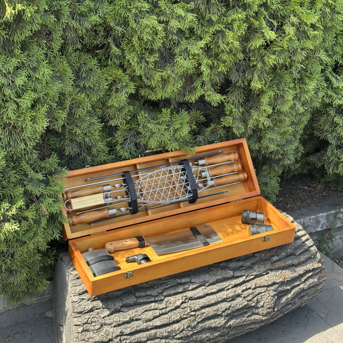 Подарунковий набір Майстер BBQ світлий