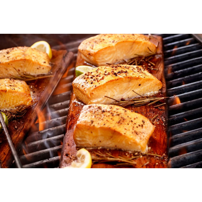 Планки для гриля из ольхи 2шт 15*30*0,8см GRILLI 777729
