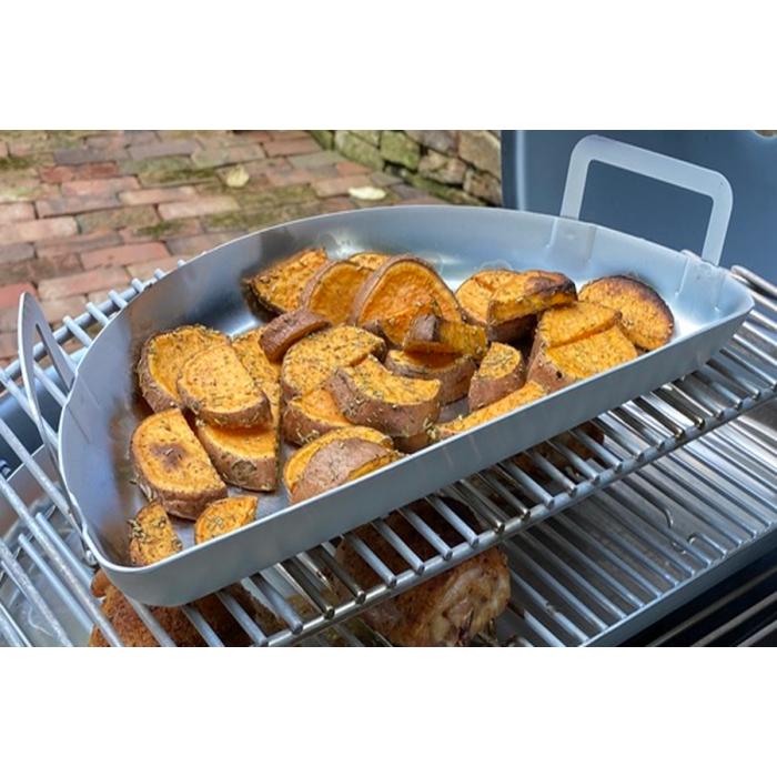 Піддон планча нерж. Slow and Sear Mini Drip Pan SnS ACC-MDP