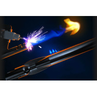 Одинарная инфракрасная горелка SIZZLE ZONE Napoleon BIB10IRPSS -CE для встраивания с крышкой из нержавеющей стали