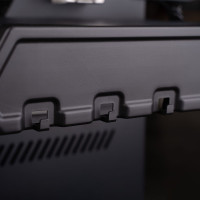 Газовый гриль SANTOS S-418 Black, с боковой и задней горелкой, черный 900297