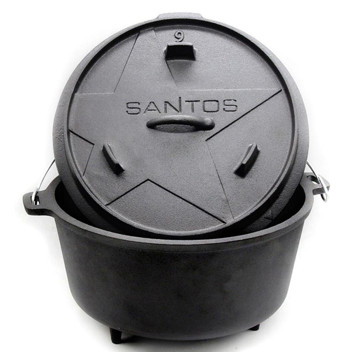 Голландська піч казан жаровня SANTOS, 8,5 л з ніжками 897108