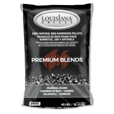 Пеллеты для гриля Louisiana Grills, дымный премиум микс, с дубовых лиственных пород, 18кг., 55418