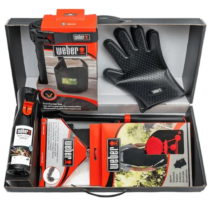 Стартовий набір аксесуарів для приготування та очищення SmokeFire Weber 18307