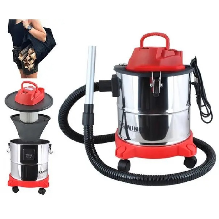 Пылесос для сбора золы Kaminer 1200W 20L 1162