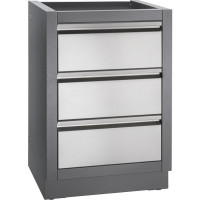 Тумба с двумя выдвижными ящиками 61х61х89 см Oasis Napoleon IM-2DC-CN