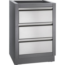Тумба с двумя выдвижными ящиками 61х61х89 см Oasis Napoleon IM-2DC-CN