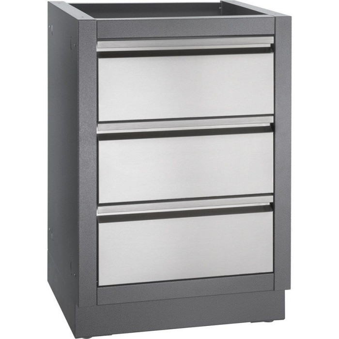 Тумба с двумя выдвижными ящиками 61х61х89 см Oasis Napoleon IM-2DC-CN