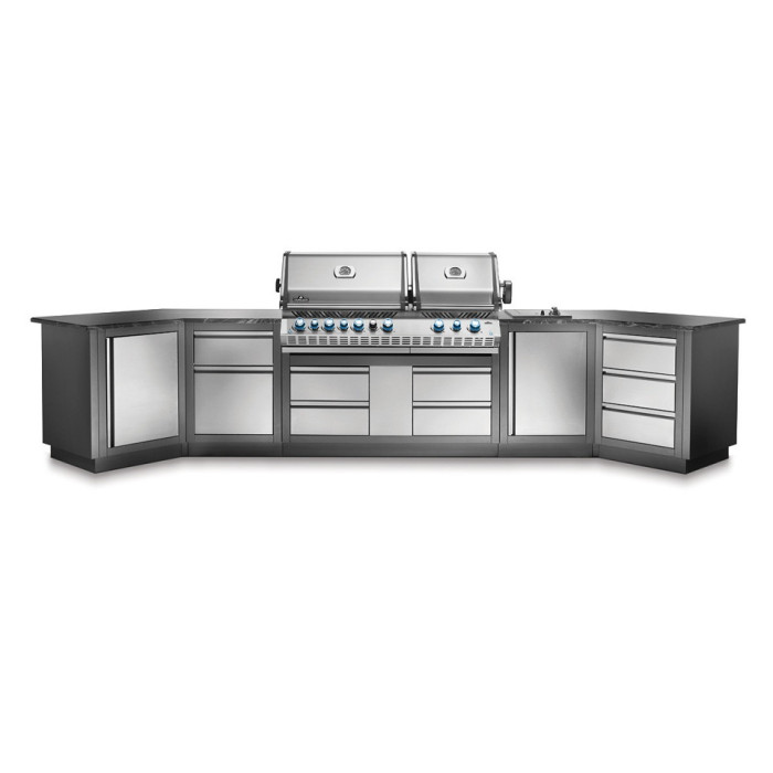 Тумба с двумя выдвижными ящиками 61х61х89 см Oasis Napoleon IM-2DC-CN