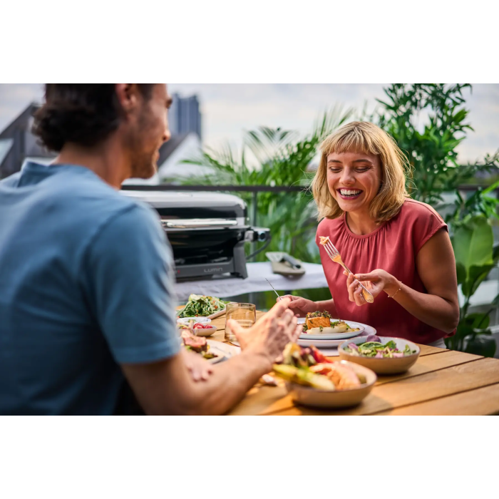 Электрический гриль Weber Lumin Compact 1000, черный 91010979