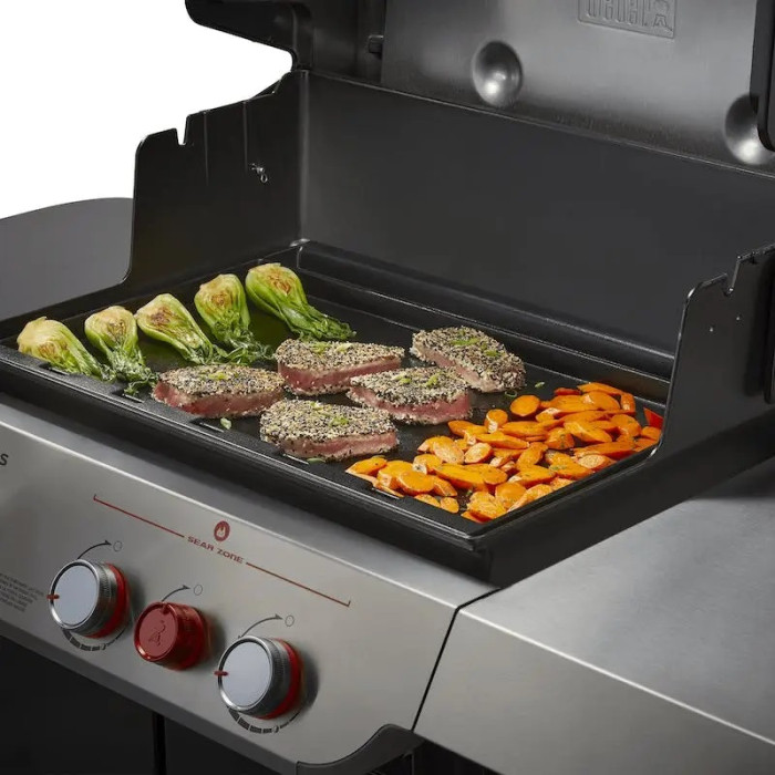 Порцелянова емальована чавунна планча Weber для Genesis серії 300