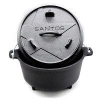 Голландская печь казан жаровня SANTOS, 3,7л с ножками 897061