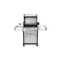 Газовый гриль GRILLI Senator PRO-32, с боковой и задней горелкой, нержавеющая сталь 700377