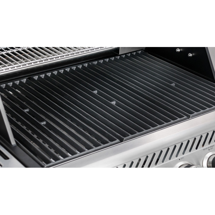 Газовый гриль GRILLI Senator PRO-32, с боковой и задней горелкой, нержавеющая сталь 700377