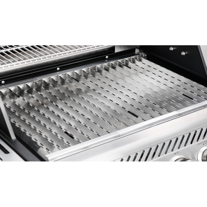 Газовый гриль GRILLI Senator PRO-32, с боковой и задней горелкой, нержавеющая сталь 700377