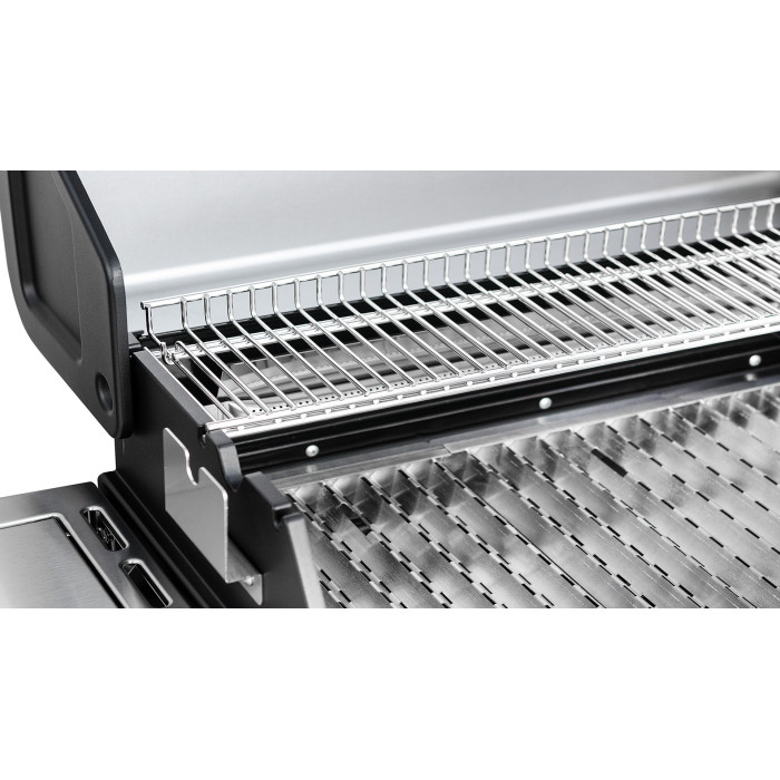 Газовый гриль GRILLI Senator PRO-32, с боковой и задней горелкой, нержавеющая сталь 700377