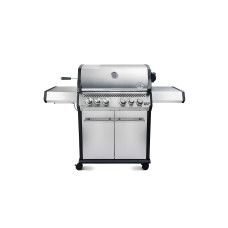 Газовый гриль GRILLI Senator PRO-42, с боковой и задней горелкой, нержавеющая сталь 700477