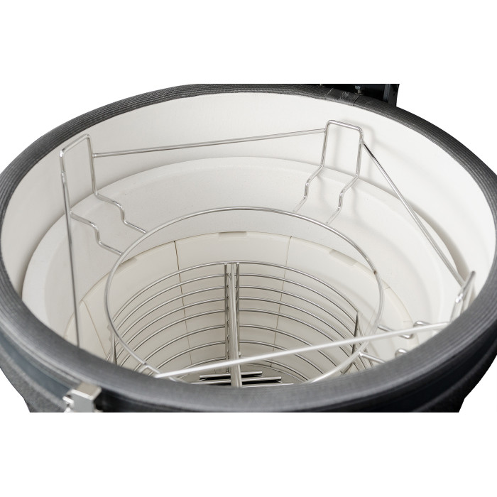 Керамічний вугільний гриль 5 в 1 GRILLI Kamado L 749777