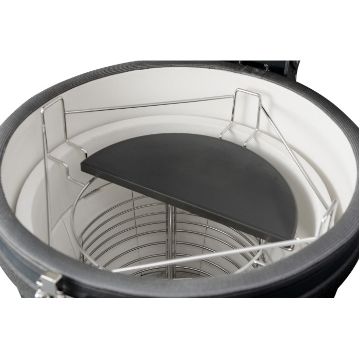 Керамічний вугільний гриль 5 в 1 GRILLI Kamado L 749777