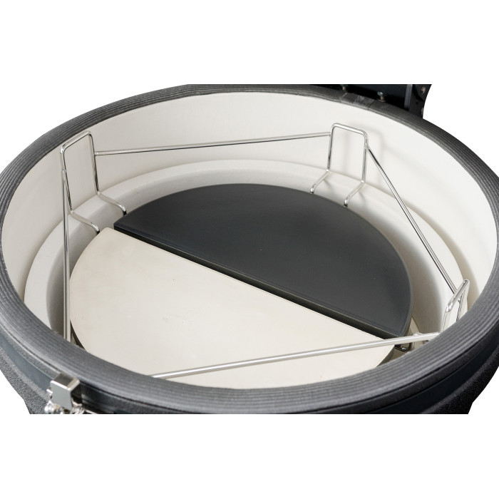 Керамічний вугільний гриль 5 в 1 GRILLI Kamado L 749777