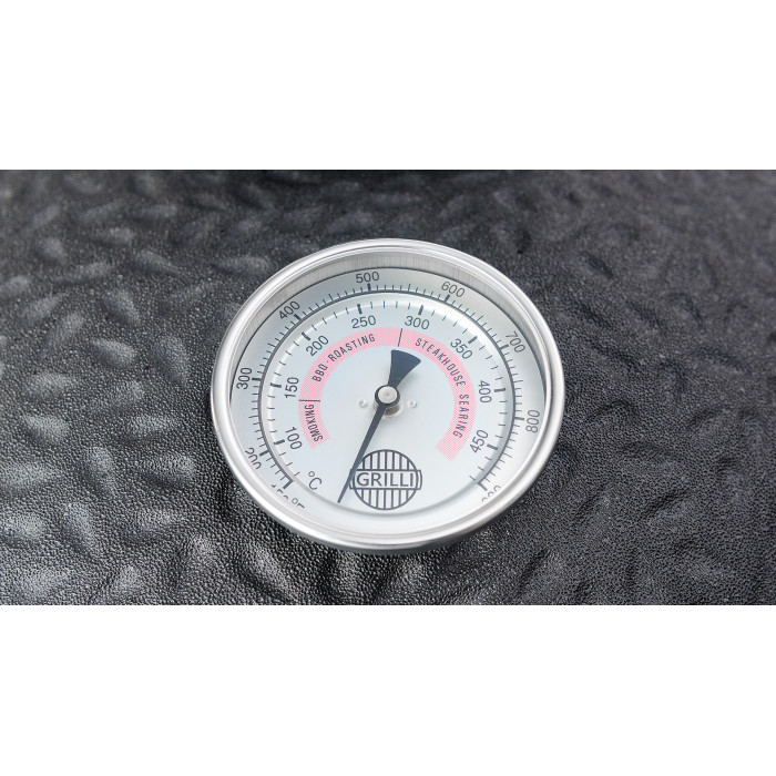 Керамічний вугільний гриль 5 в 1 GRILLI Kamado L 749777