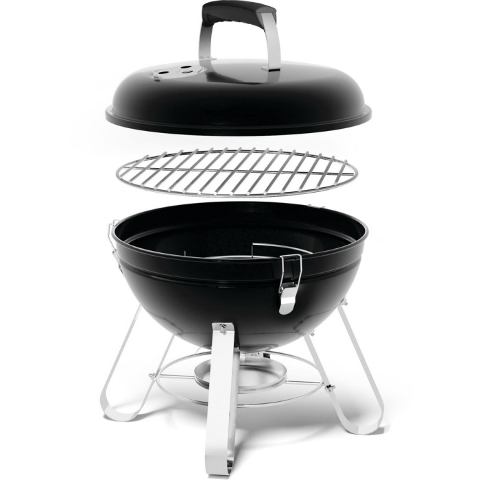 Угольный портативный гриль Napoleon Travel-Q Kettle 36 см, NK14K-LEG-3