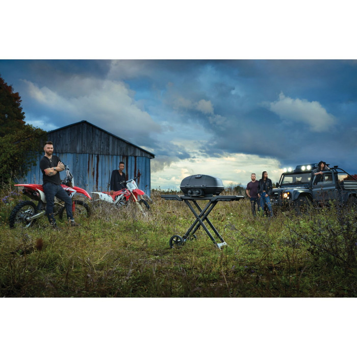 Газовый портативный гриль Napoleon TravelQ PRO285X PHANTOM на подставке, PRO285X-MK-RC-PHM