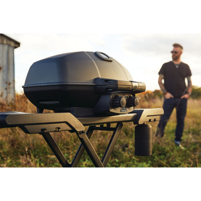 Газовый портативный гриль Napoleon TravelQ PRO285X PHANTOM на подставке, PRO285X-MK-RC-PHM