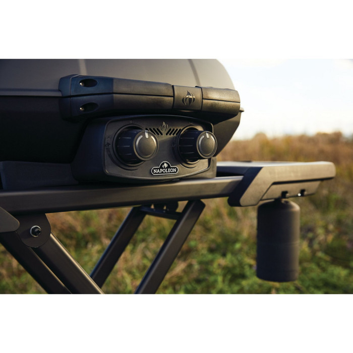 Газовый портативный гриль Napoleon TravelQ PRO285X PHANTOM на подставке, PRO285X-MK-RC-PHM