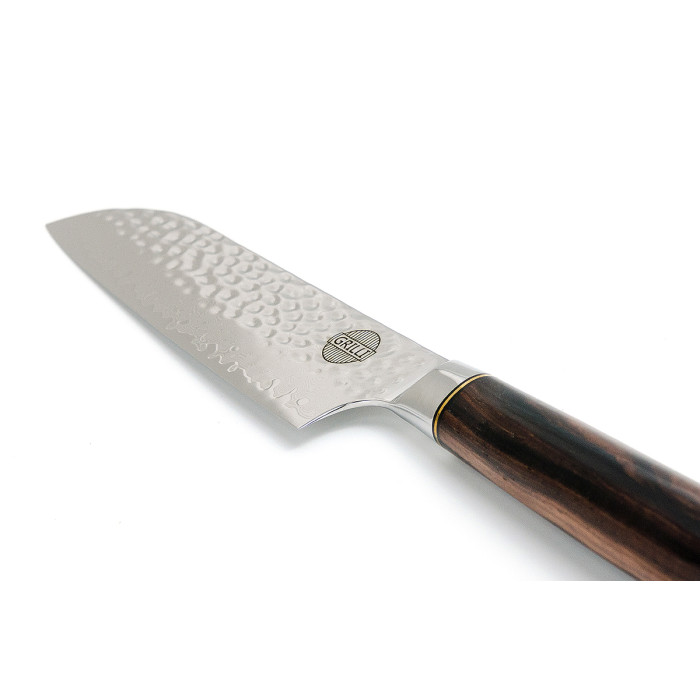 Профессиональный нож из дамасской стали Santoku GRILLI 88871