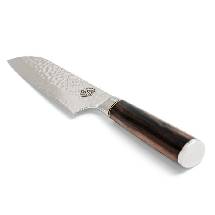 Профессиональный нож из дамасской стали Santoku GRILLI 88871