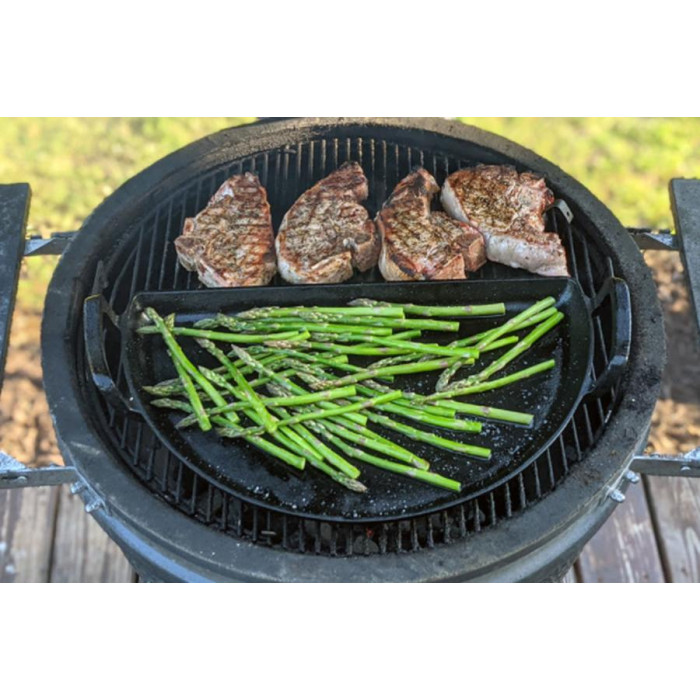 Поддон планча чугунный Slow and Sear Drip ‘N Griddle Pan Cast Iron SnS CI-PAN