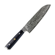 Профессиональный нож Santoku 18 см из дамасской стали GRILLI 777142