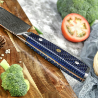 Професійний ніж Santoku 18 см із дамаської сталі GRILLI 777142