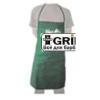 Фартук зелёный с белым логотипом Big Green Egg HIS