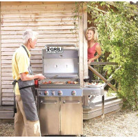 Гриль газовый Genesis S-330 металлик Weber 6570075
