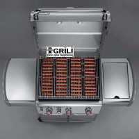 Гриль газовый Genesis S-330 металлик Weber 6570075