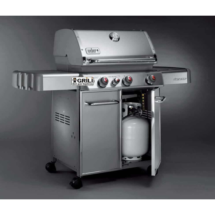 Гриль газовый Genesis S-330 металлик Weber 6570075