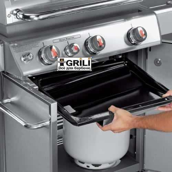 Гриль газовый Genesis S-330 металлик Weber 6570075