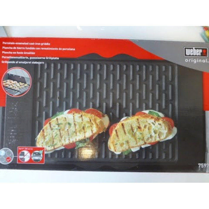 Плита, планча чугунная для Spirit 200 Weber 7597