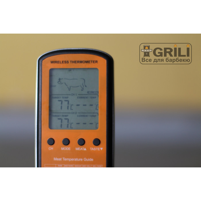 Цифровой беспроводной термометр GRILLI 062-DTH-106 77786